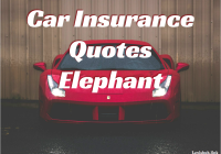 Car Insurance Quotes Elephant