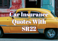 Car Insurance Quotes With SR22