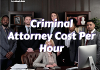 Criminal Attorney Cost Per Hour