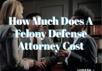 How Much Does A Felony Defense Attorney Cost