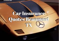 Car Insurance Quotes Beaumont TX