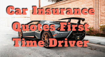 Car Insurance Quotes First Time Driver