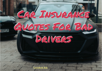 Car Insurance Quotes For Bad Drivers