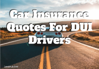 Car Insurance Quotes For DUI Drivers
