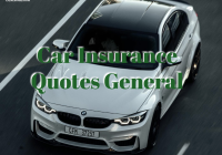Car Insurance Quotes General