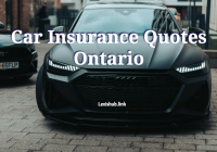 Car Insurance Quotes Ontario