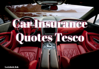 Car Insurance Quotes Tesco