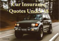 Car Insurance Quotes Under 18