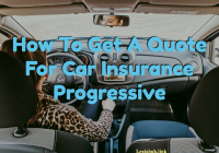 How To Get A Quote For Car Insurance Progressive